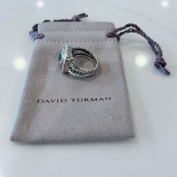 David Yurman Albion Ring - Size 6 - Prasiolite - Picture 3 of 8